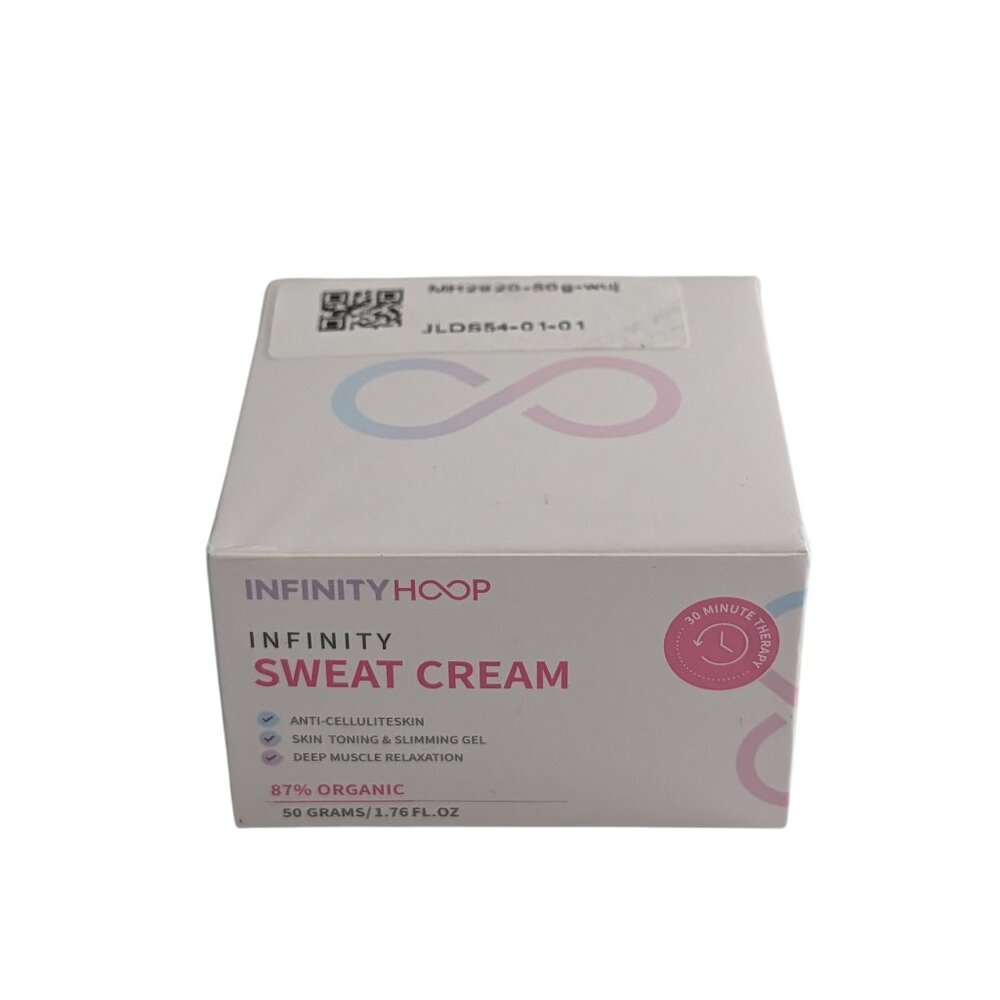 Infinity Hoop Sweat Cream 1.76 oz New Sealed Exp 2028 Skin Toning Gel